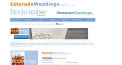 Desktop Screenshot of coloradoweddings.com